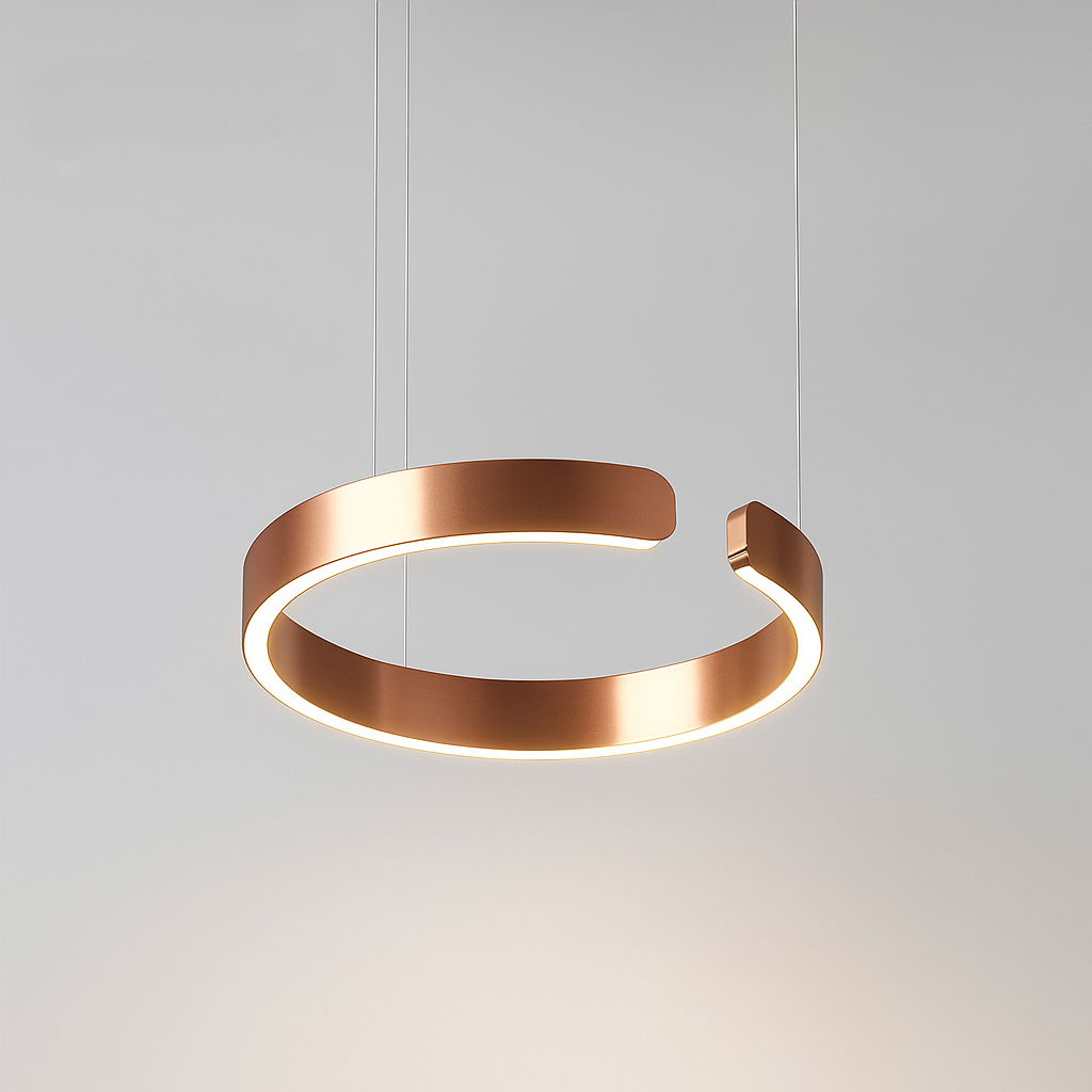 LuxeNova Pendelleuchte LED Rund – Stilvolle Hängelampe Für Jedes Ambiente 9