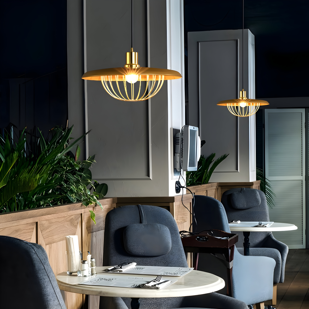 **LuxuRail Pendelleuchte Metallkäfig – Stilvolle Beleuchtung für Ihr Zuhause** 4