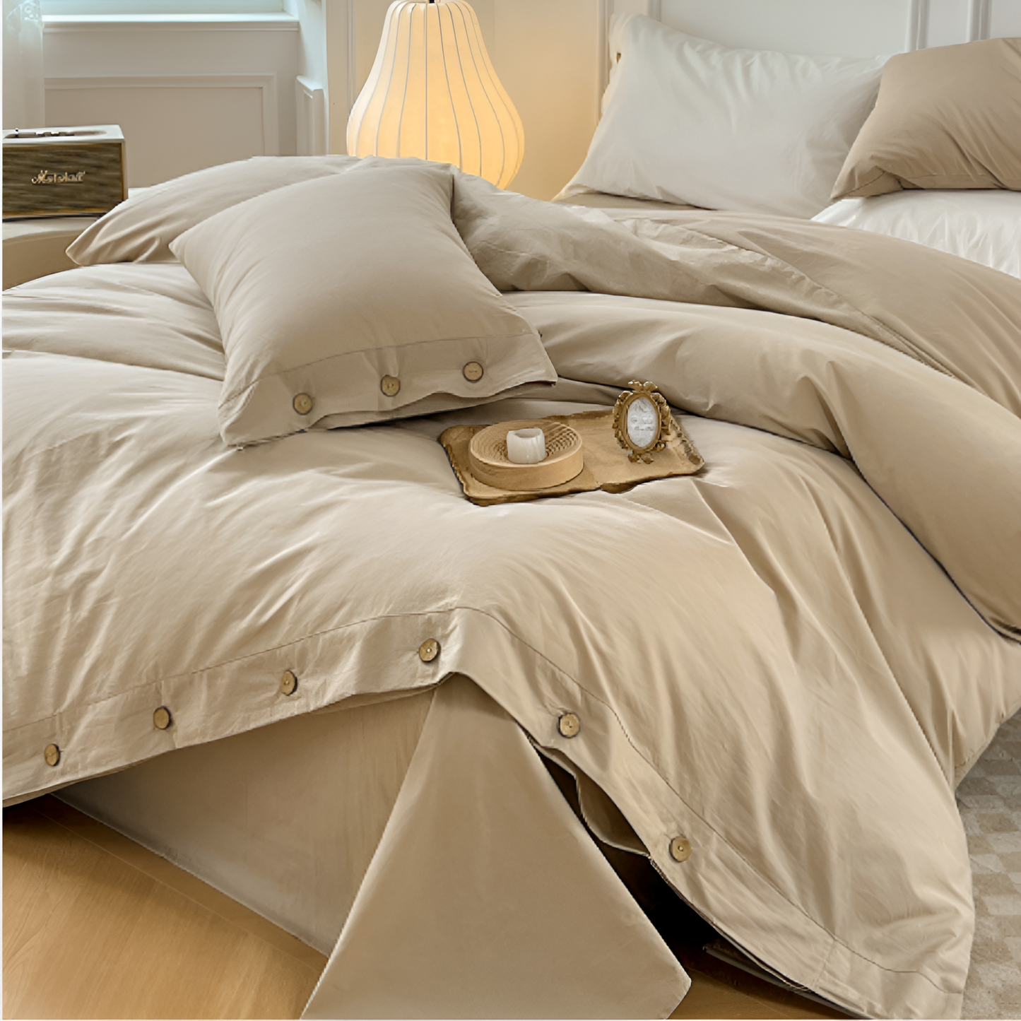 **LuxuriSoft Atmungsaktive Bettwäsche – Ultimativer Komfort für erholsamen Schlaf** 2