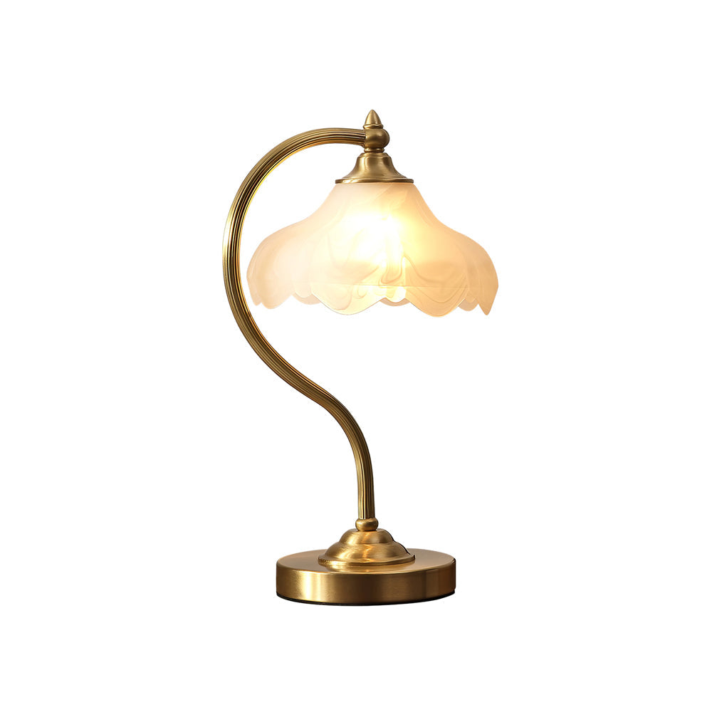Magnolya Blüten Tischlampe – Elegante Lichtquelle Mit Natürlichem Flair 0