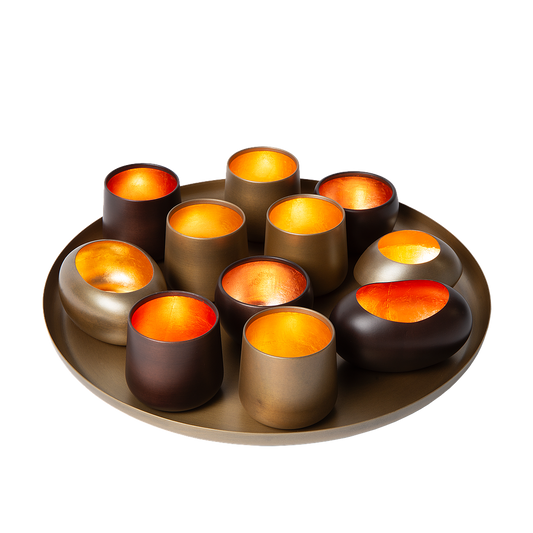 Marlot Metallschale Eleo – Stilvolle Teelichthalter Für Elegante Akzente 0