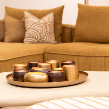 Marlot Metallschale Eleo – Stilvolle Teelichthalter Für Elegante Akzente 1