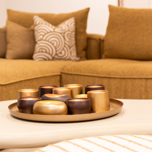Marlot Metallschale Eleo – Stilvolle Teelichthalter Für Elegante Akzente 1