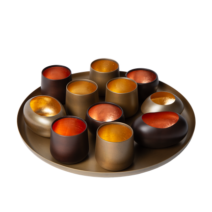 Marlot Metallschale Eleo – Stilvolle Teelichthalter Für Elegante Akzente 2