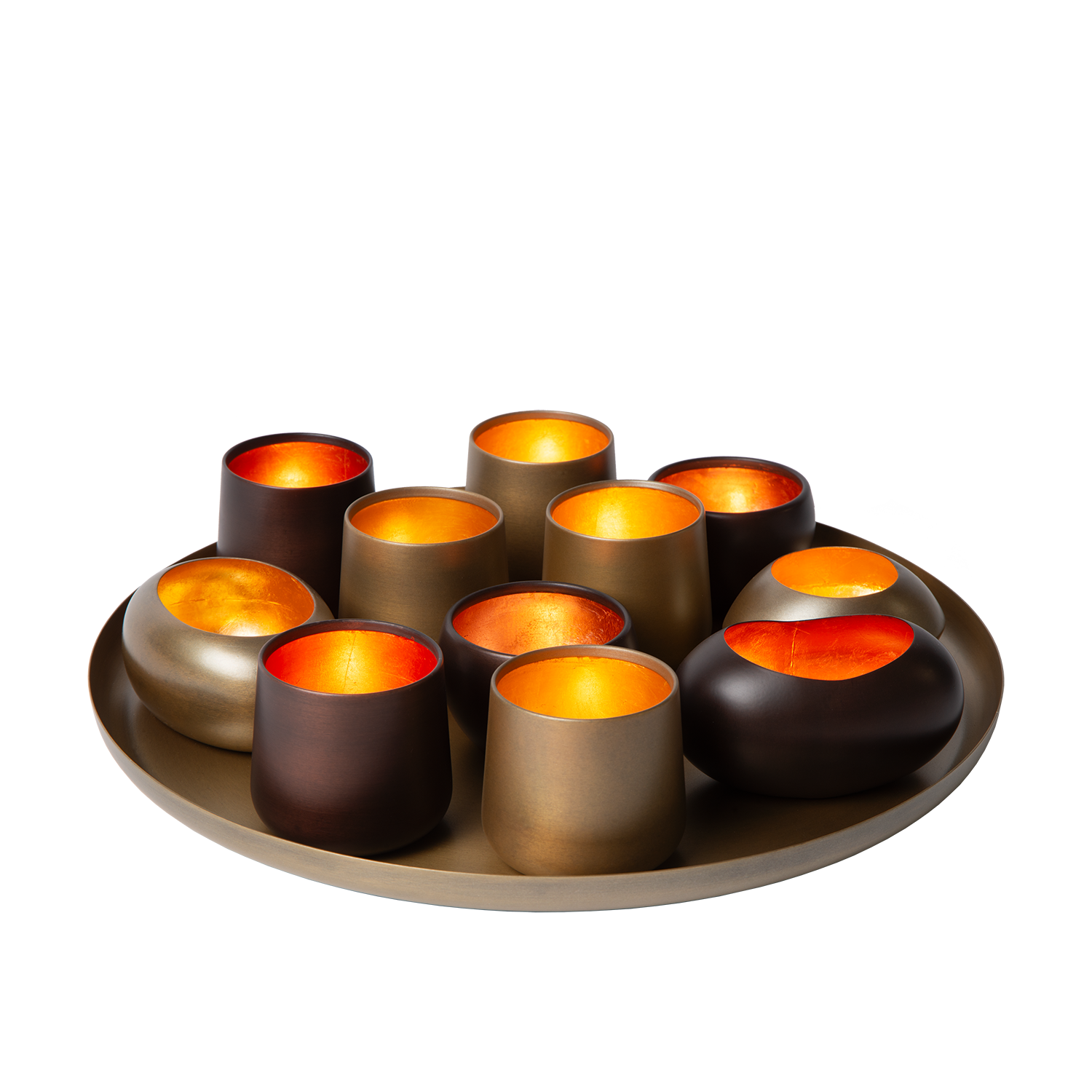 Marlot Metallschale Eleo – Stilvolle Teelichthalter Für Elegante Akzente 3