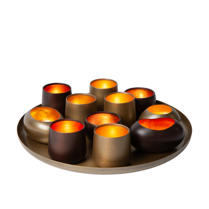 Marlot Metallschale Eleo – Stilvolle Teelichthalter Für Elegante Akzente 3
