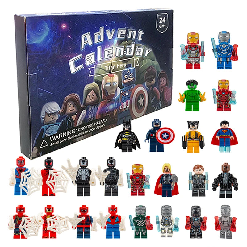 Marvel Adventskalender Box 24 Figuren – Tägliche Überraschungen Für Kinder Bis Weihnachten 6