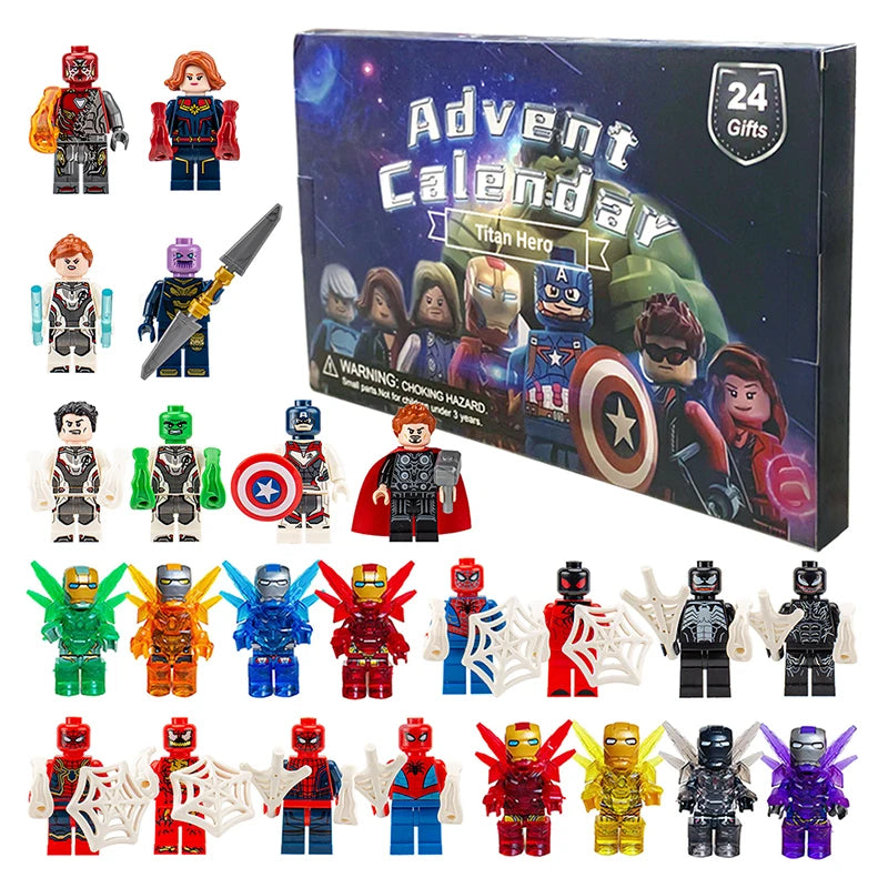 Marvel Adventskalender Box 24 Figuren – Tägliche Überraschungen Für Kinder Bis Weihnachten 8