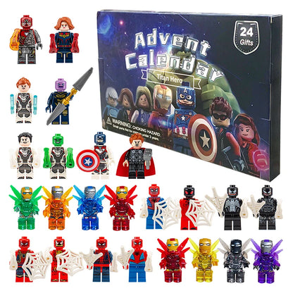 Marvel Adventskalender Box 24 Figuren – Tägliche Überraschungen Für Kinder Bis Weihnachten 8