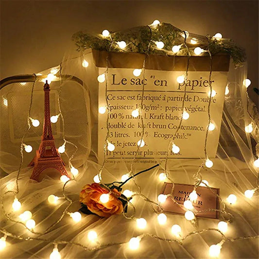 **Mehrfarbige LED-Kugel-Weihnachtsbeleuchtung** – Festliche Farben für Ihre Anlässe 2