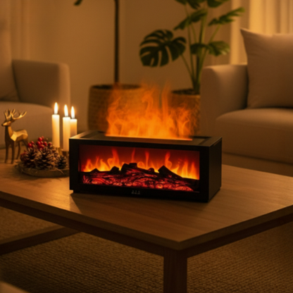 Mini Elektrokamin Mit Realistischem Flammeneffekt – Behagliche Wärme Für Ihr Zuhause 0