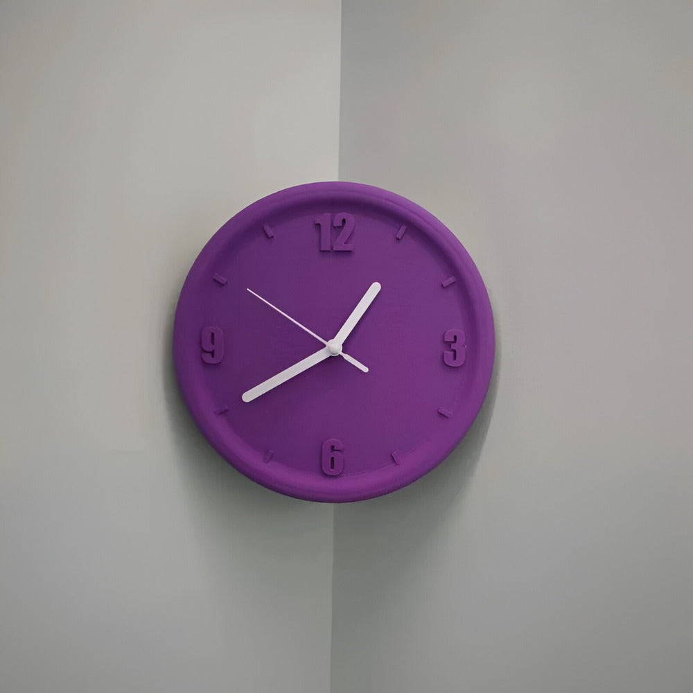 Minimalistische Eckwanduhr 30 Cm – Modernes Design Für Stilvolles Wohnen 2