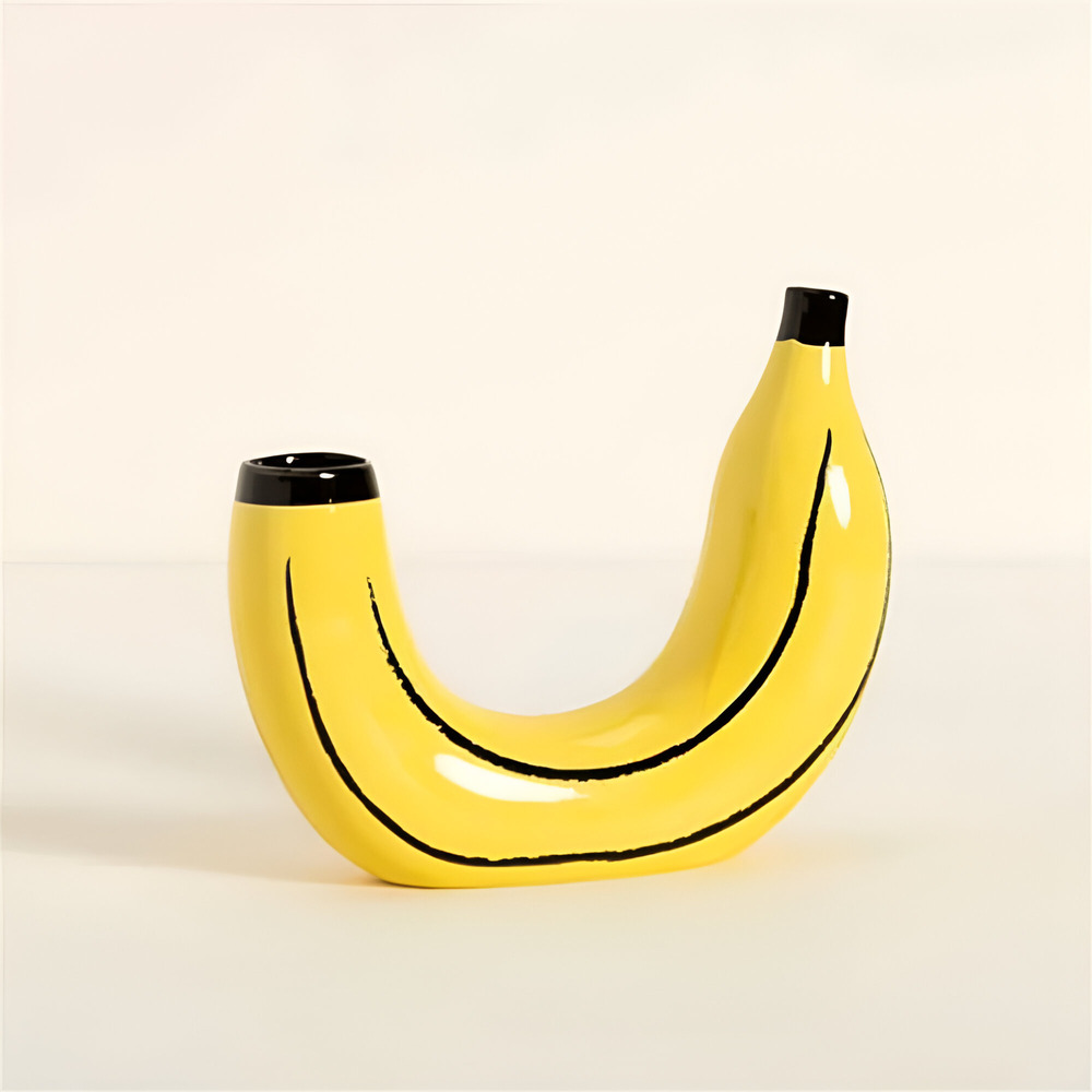 Moderne Bananenförmige Vase – Kreatives Design für Stilvolles Wohnen 5