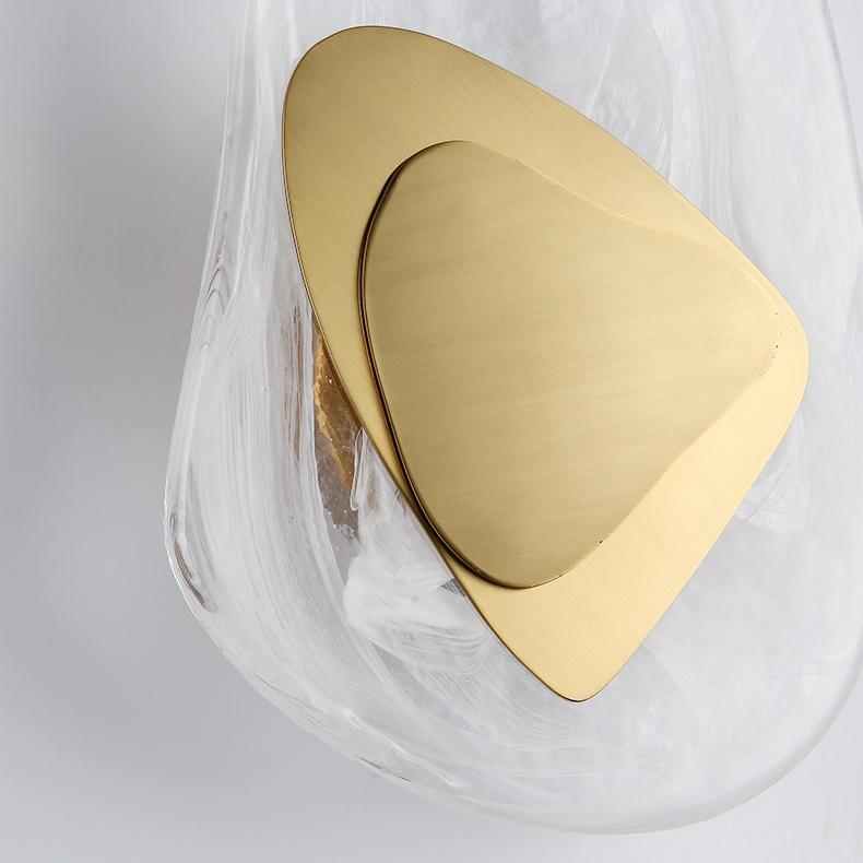 Moderne Nordische Kristallwandleuchte – Stilvolles Design mit Eleganter Beleuchtung 5