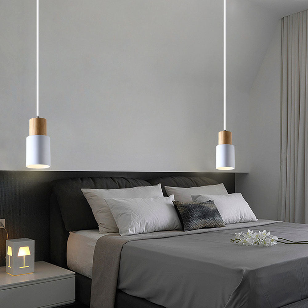 Moderne Pendelleuchte Holz Zylinder – Lebendige Lichtakzente für Ihr Zuhause 7