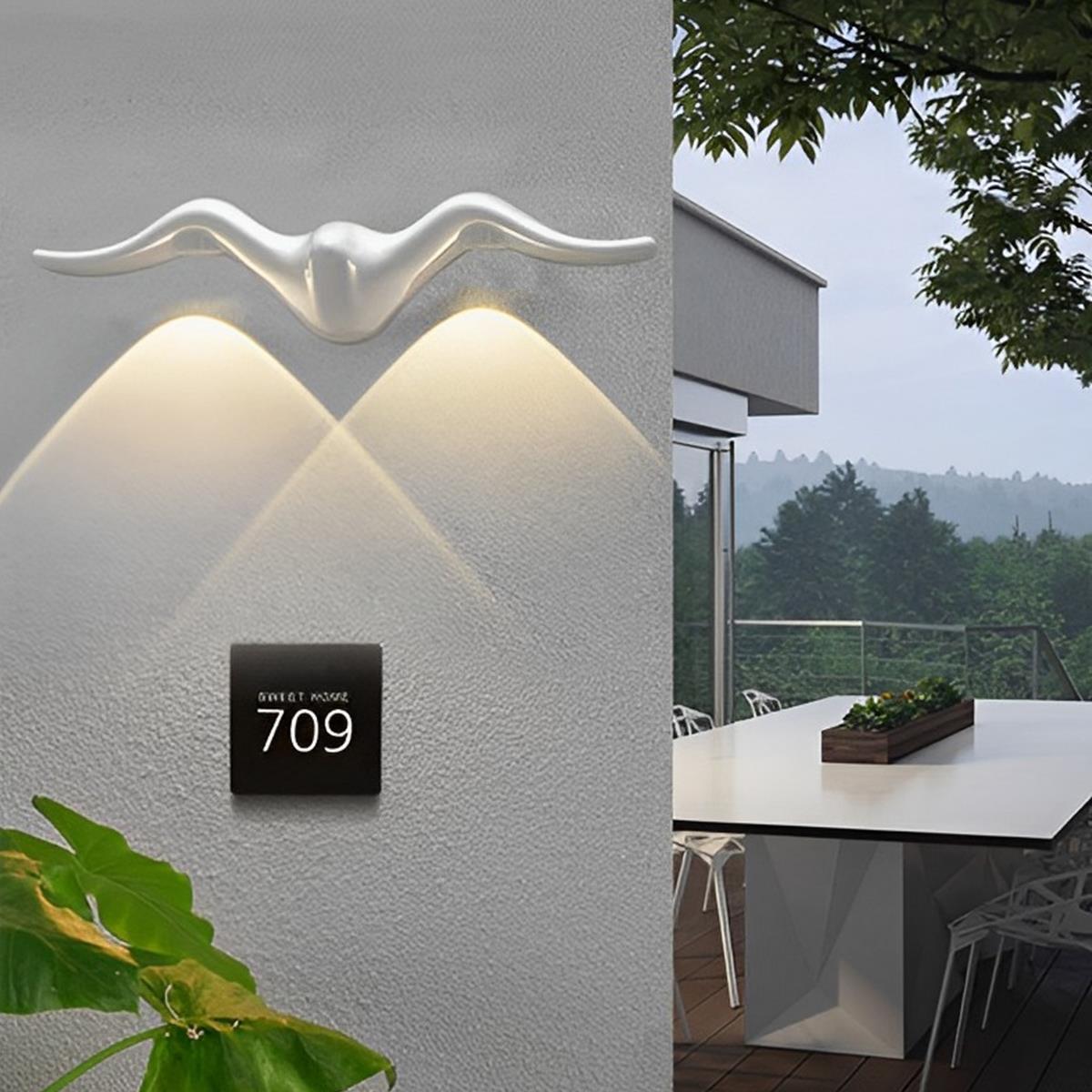 Moderne Tierform Außen LED Wandleuchten – Stilvolle Akzente für Ihren Außenbereich 3