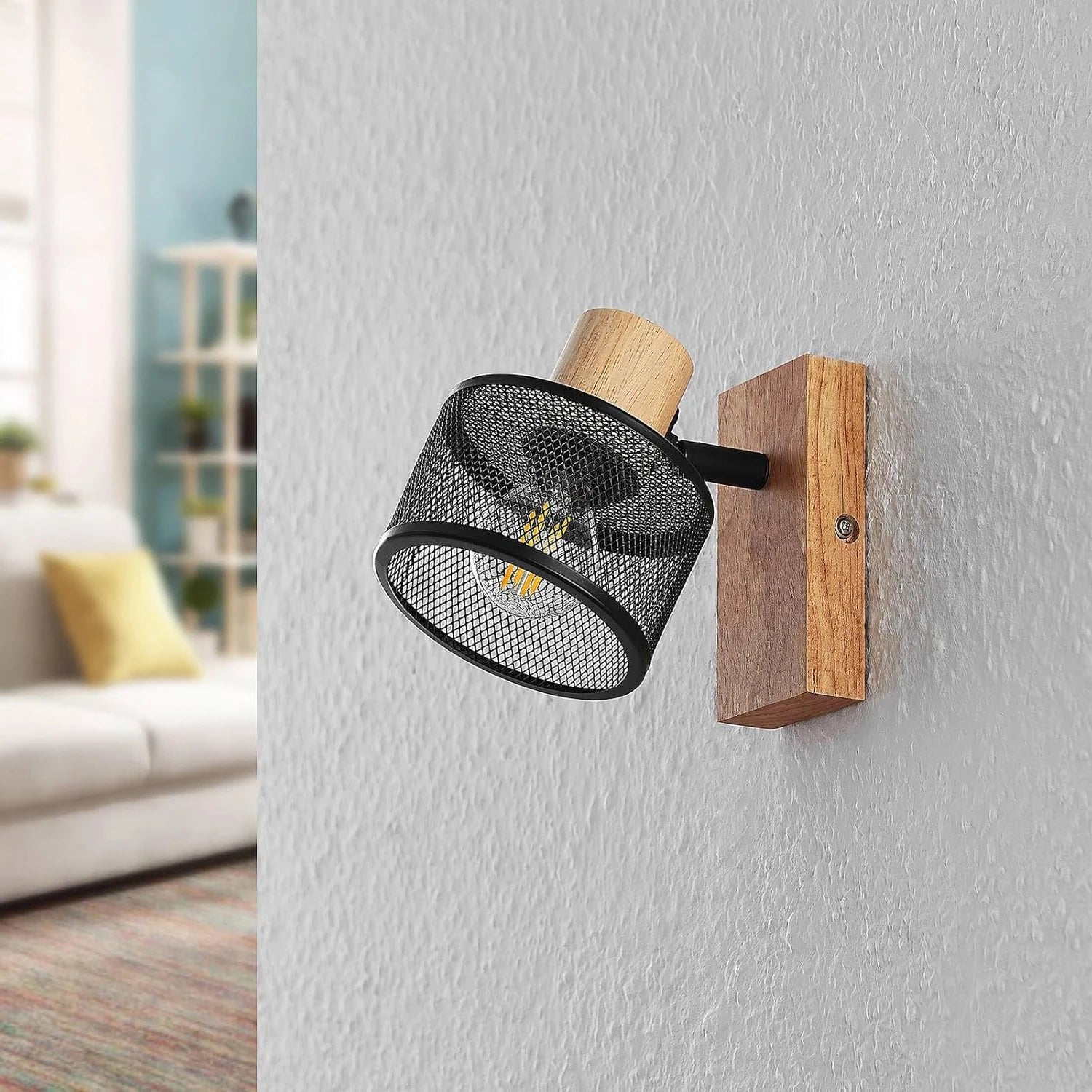 Moderne Wandlampe Aus Holz – Elegante Lichtakzente Für Ihr Zuhause 3