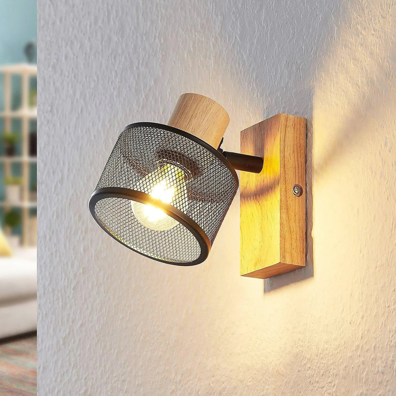 Moderne Wandlampe Aus Holz – Elegante Lichtakzente Für Ihr Zuhause 4