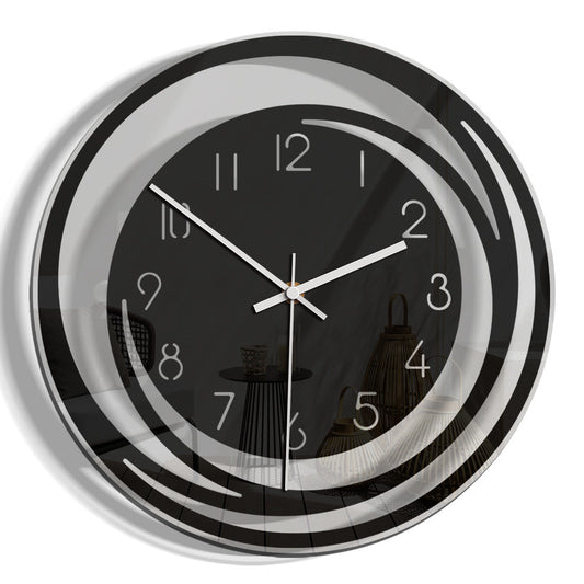 Moderne Wanduhr aus Acryl – Geräuschloses Design für Ruhige Räume 0