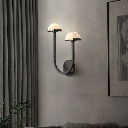 MushyGlo Alabaster-Wandlampe – Stilvolles Licht Für Elegante Räume 6