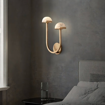 MushyGlo Alabaster-Wandlampe – Stilvolles Licht Für Elegante Räume 8