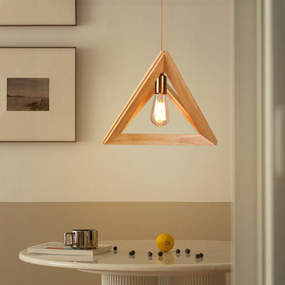 **NORDICFRAME HÄNGELAMPE MIT HOLZRAHMEN** – Stilvolles Geometrisches Design für Ihr Zuhause 2