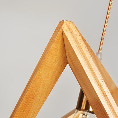 **NORDICFRAME HÄNGELAMPE MIT HOLZRAHMEN** – Stilvolles Geometrisches Design für Ihr Zuhause 6