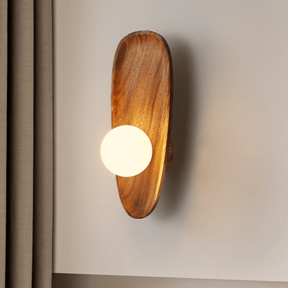 Natürliche Holzwandlampe – Gemütliche Beleuchtung Für Ihr Zuhause 0