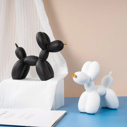 Nette Harz Ballon Hund Ornament – Verspielte Akzente Für Ihr Zuhause 5