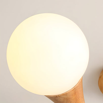 NordicGlow Kronleuchter Holz und Glas – Skandinavische Eleganz für Ihr Zuhause 6