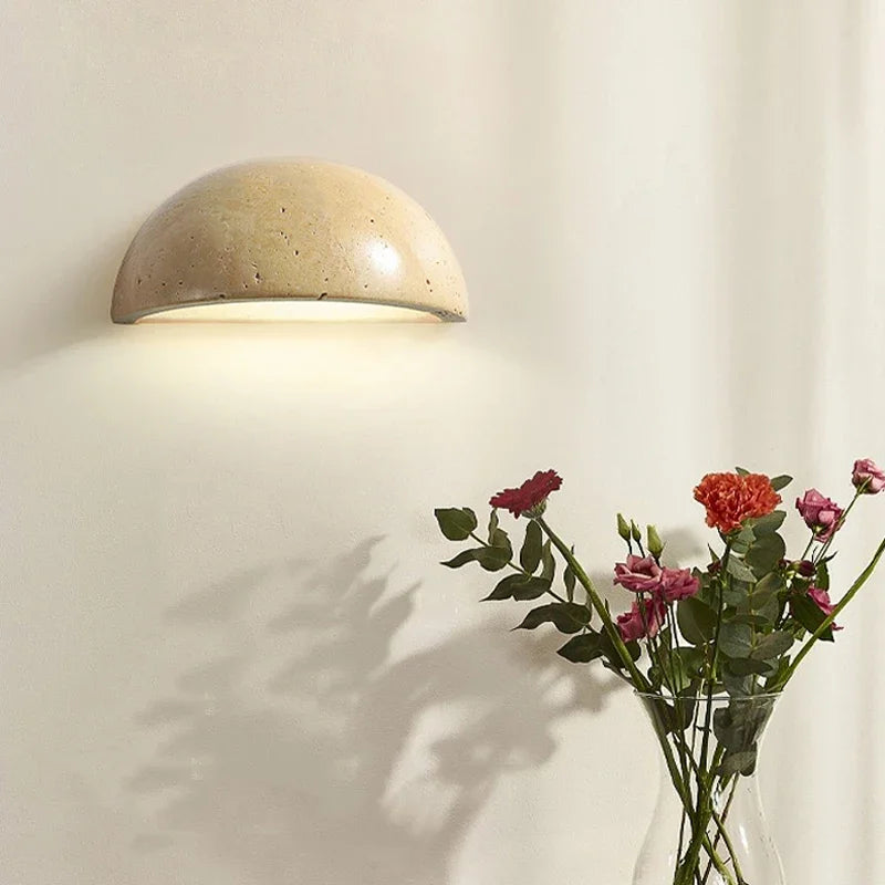 **Nordic Design Halbrunde Wandleuchte – Stilvolle Akzentbeleuchtung für Ihr Zuhause** 2