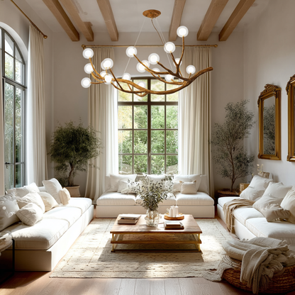 Nordischer Rustikaler Baumzweig-Hängeleuchter – Einladende Lichtakzente für Ihr Zuhause 5