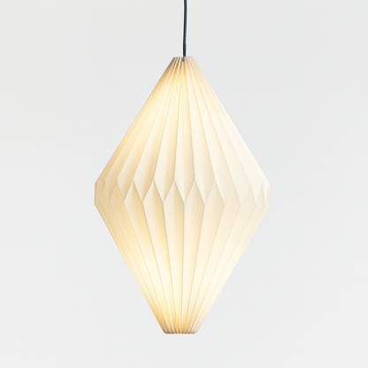 Papierlampenschirm Anhänger Licht – Stilvolle Origami-Beleuchtung für Einladende Räume 10