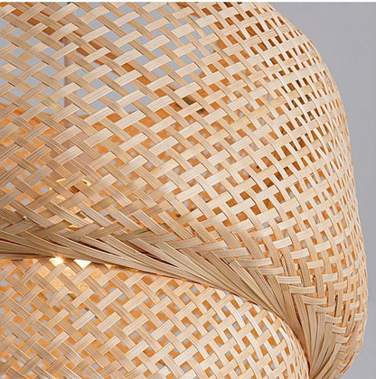 Pendelleuchte Rattan Boho Stil – Handgefertigte Eleganz Für Ihr Zuhause 5