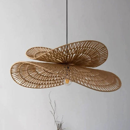 Pendelleuchte Sanur Doppelschicht Rattan – Stilvolles Lichtdesign für Gemütlichkeit 2