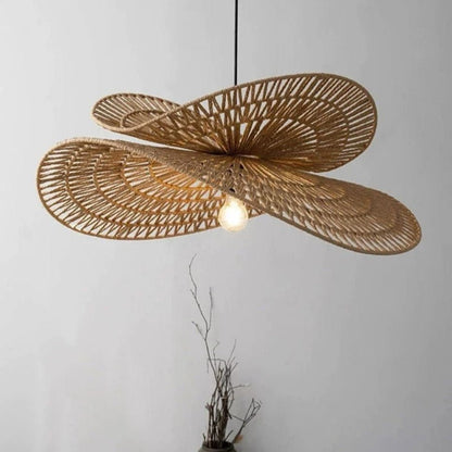 Pendelleuchte Sanur Doppelschicht Rattan – Stilvolles Lichtdesign für Gemütlichkeit 8