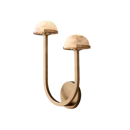 **Pilz Alabaster Wandlampe – Elegantes Design mit Sanftem Licht** 0