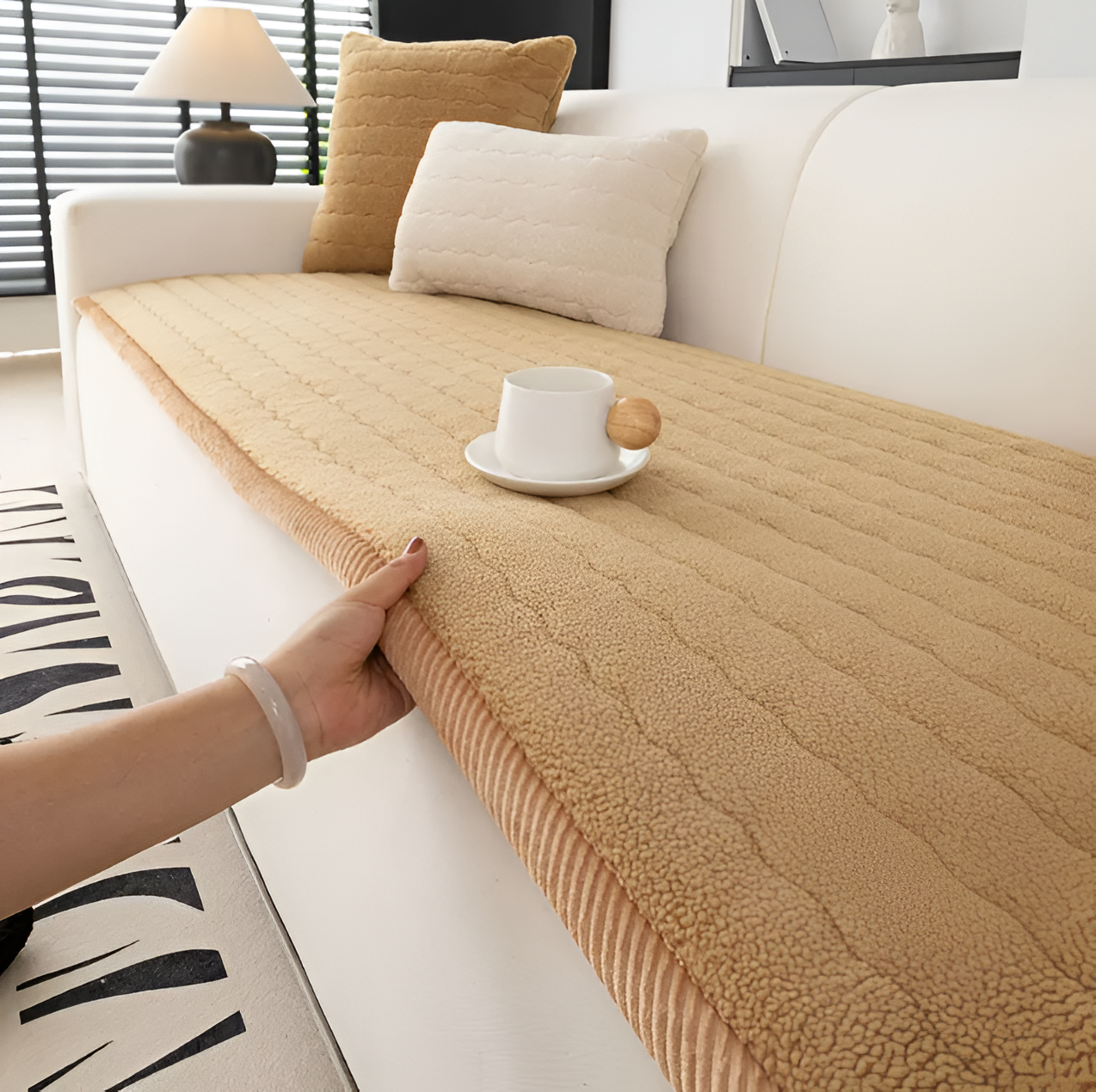 PolyesPlush Sofabezug – Stilvoller Schutz Für Ihr Sofa 8