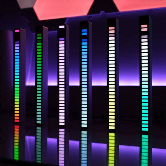 RGB Soundlichtleiste USB Wiederaufladbar – Farbenfrohe Klangerlebnisse Für Jede Stimmung 0