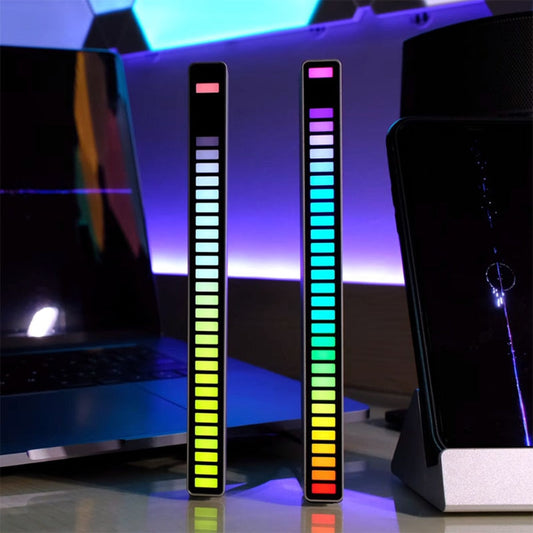 RGB Soundlichtleiste USB Wiederaufladbar – Farbenfrohe Klangerlebnisse Für Jede Stimmung 1