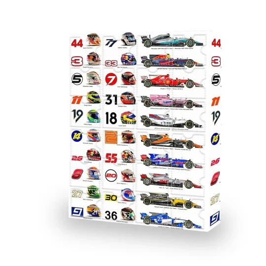 Racestar Formel-1 Adventskalender – Tägliche F1-Überraschungen Für Fans 2