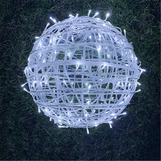 Rattanball Lichterkette Outdoor – Charmante Beleuchtung Für Festliche Anlässe 9