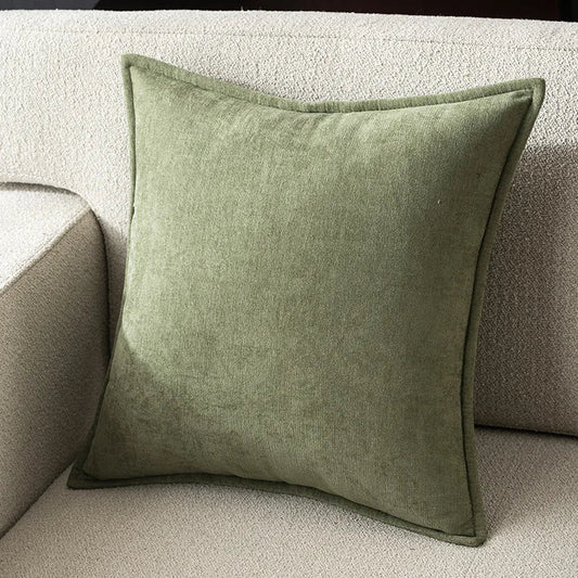 Retro Weiche Chenille Kissenbezug – Elegantes Design Für Stilvollen Komfort 0