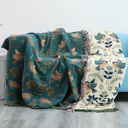 Reversible Skandinavische Decke – Gemütliches Design Für Stilvolle Akzente 0