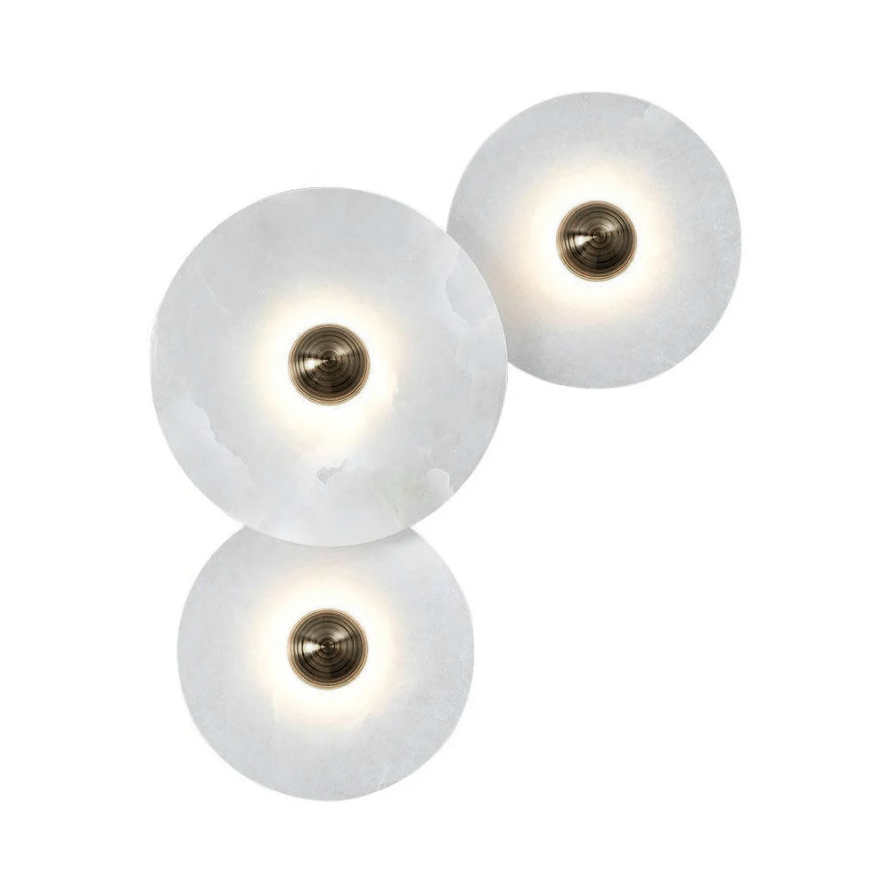 Runde Alabaster Wandleuchte – Stilvolles Licht Mit Eleganten Akzenten 11