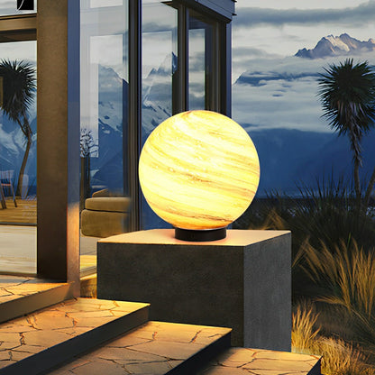 Runde Glas Planeten Design – Wasserdichte Außenleuchten Für Einladende Atmosphären 2