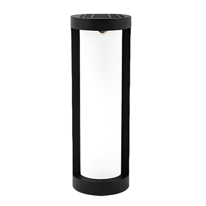 Runde Wasserdichte LED Solar Schwarz – Elegante Außenleuchten Für Jeden Garten 7