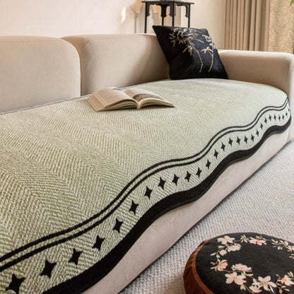 Rutschfester Sofabezug Modern Wave – Eleganter Schutz Für Ihr Wohnzimmer 6