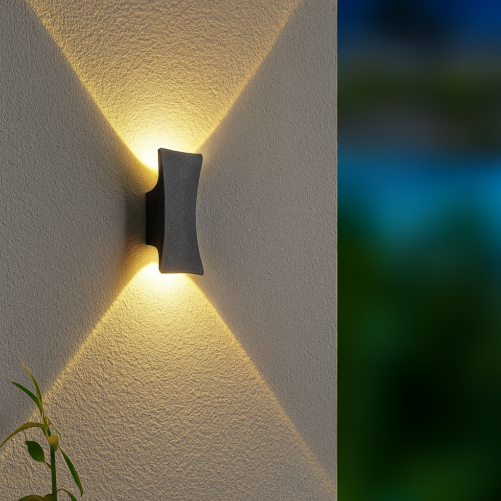 STRALO LED Wandlampe – Elegante Außenbeleuchtung mit Warmem Licht 2