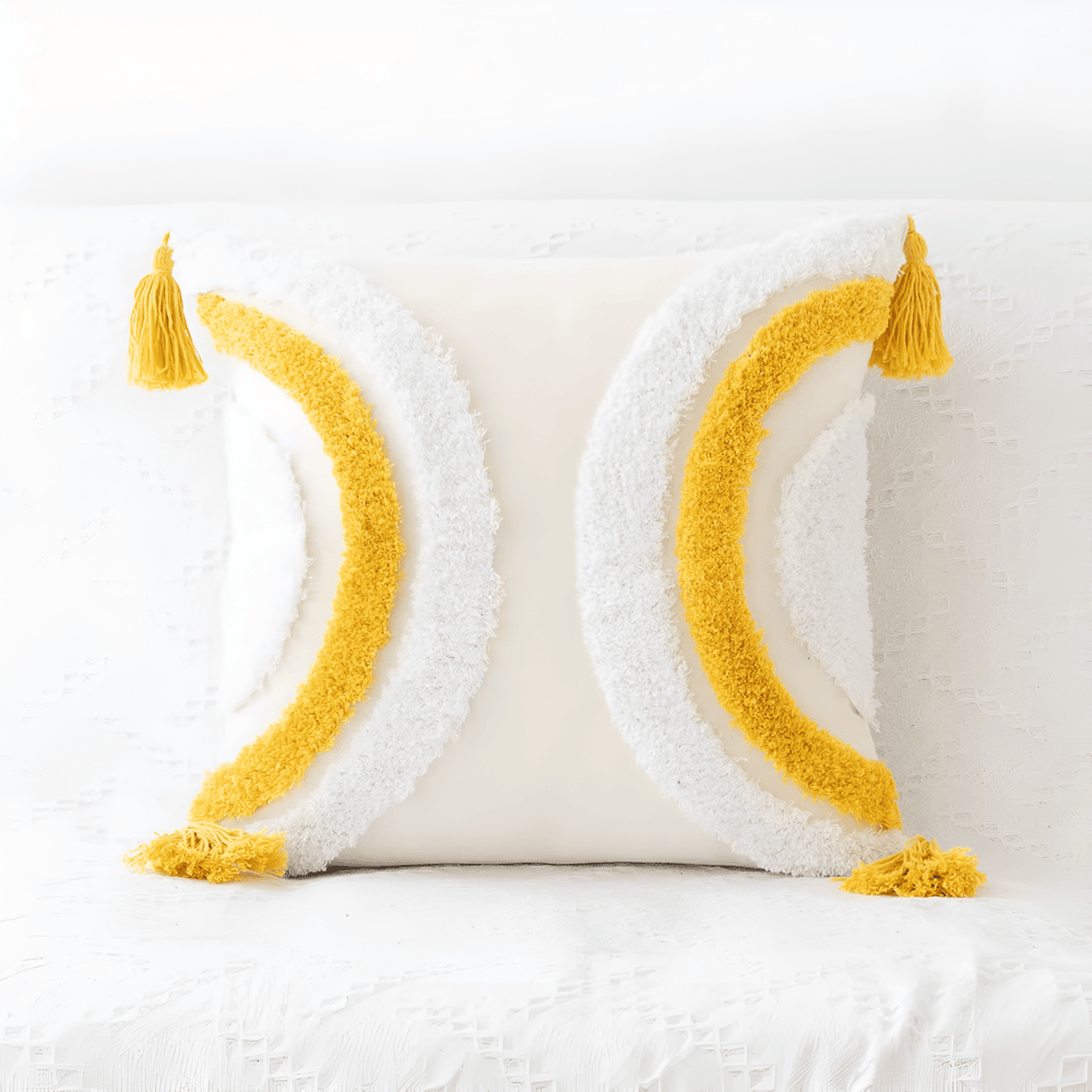 **Schicke Karierte Wellen Kissenbezug – Bohemian-Eleganz für Ihr Zuhause** 8